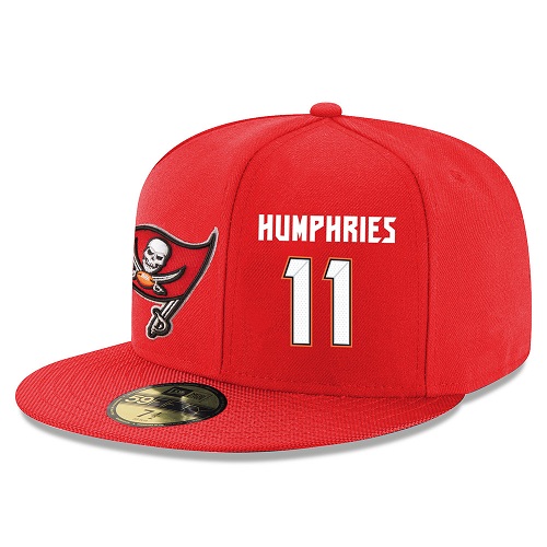 NFL Tampa Bay Buccaneers #11 Adam Humphries Stitched Snapback Adjustable Player Hat - Red/White